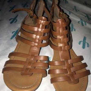 Brown sandals